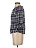 Copper Key Blue 3/4 Sleeve Blouse Size S - photo 5