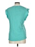 Ink + Ivy Teal Short Sleeve Top Size L - photo 2
