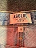 AGOLDE 100% Cotton Blue Denim Shorts Size 26 waist - photo 3