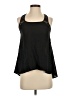 L.e.i. 100% Cotton Black Sleeveless Top Size S - photo 1