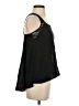 L.e.i. 100% Cotton Black Sleeveless Top Size S - photo 4