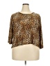 BonWorth Gold Brown 3/4 Sleeve Top Size 2X (estimated) - photo 1
