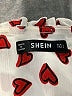 Shein Red 3/4 Sleeve Blouse Size L - photo 4