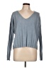 Hippie Rose Gray Pullover Sweater Size L - photo 1