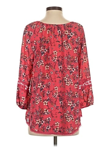 Copper Key 3/4 Sleeve Blouse (view 2)
