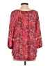 Copper Key Pink 3/4 Sleeve Blouse Size S - photo 2