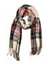 Unbranded Plaid Burgundy Pink Scarf One size - photo 1