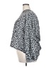 Unbranded 100% Polyester Print Gray Long Sleeve Blouse Size 4X - photo 5
