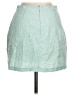 O. Vianca Paisley Teal Casual Skirt Size M - photo 2
