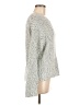 Hinge Tweed Silver Pullover Sweater Size M - photo 4