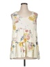 Torrid 100% Rayon Ivory Sleeveless Blouse Size 1X Plus (1) - photo 1