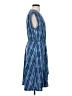 BCBGMAXAZRIA Chevron-herringbone Blue Cocktail Dress Size S - photo 4