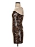 Unbranded Animal Print Brown Cocktail Dress Size S - photo 5
