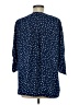 Chaus 100% Polyester Blue 3/4 Sleeve Blouse Size M - photo 2