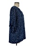 Chaus 100% Polyester Blue 3/4 Sleeve Blouse Size M - photo 4