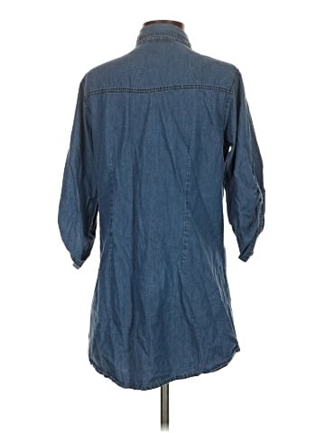 Speed Control 3/4 Sleeve Button-Down Shirt (view 2)