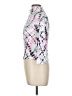 Spyder 100% Polyester Argyle Pink 3/4 Sleeve Blouse Size M - photo 5