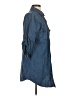 Speed Control 100% Cotton Blue 3/4 Sleeve Button-Down Shirt Size S (estimated) - photo 4