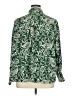 MNG 100% Viscose Paisley Green Long Sleeve Button-Down Shirt Size 16 - photo 2