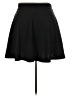 Xhilaration Solid Black Casual Skirt Size XXL - photo 2