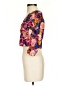 Zara Purple 3/4 Sleeve Blouse Size XS - photo 5