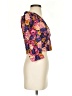 Zara Purple 3/4 Sleeve Blouse Size XS - photo 4