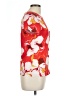 Assorted Brands Floral Red Short Sleeve T-Shirt Size L - photo 4