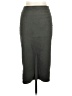 PrettyLittleThing Solid Gray Casual Skirt Size 10 - photo 1