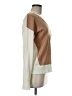 Verve Ami Color Block Tan Pullover Sweater Size M - photo 4