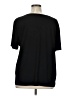 N Touch Black Short Sleeve Top Size 1X - photo 2