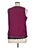 Simply Styled 100% Polyester Burgundy Sleeveless Top Size XL - photo 2