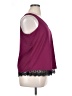 Simply Styled 100% Polyester Burgundy Sleeveless Top Size XL - photo 4