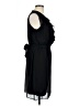GNW 100% Polyester Solid Black Cocktail Dress Size 10 - photo 4