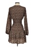 Shein 100% Polyester Animal Print Brown Cocktail Dress Size XS - photo 2