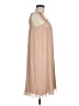 Zara 100% Polyester Tan Casual Dress Size M - photo 4