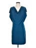 Komarov Solid Teal Cocktail Dress Size Sm (1) - photo 1