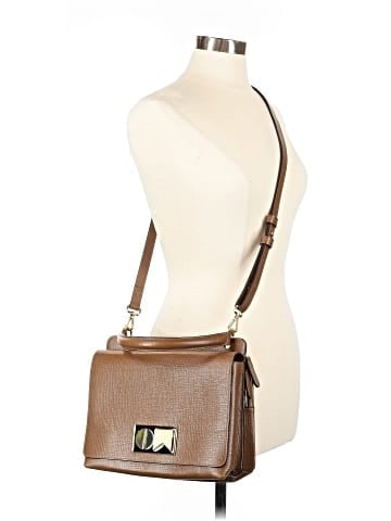 Orla Kiely Leather Satchel (view 2)