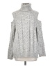 Zara Silver Ivory Turtleneck Sweater Size S - photo 1