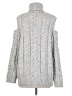 Zara Silver Ivory Turtleneck Sweater Size S - photo 2