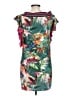 Dilvin Tropical Green Casual Dress Size 10 - photo 2