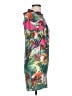 Dilvin Tropical Green Casual Dress Size 10 - photo 4