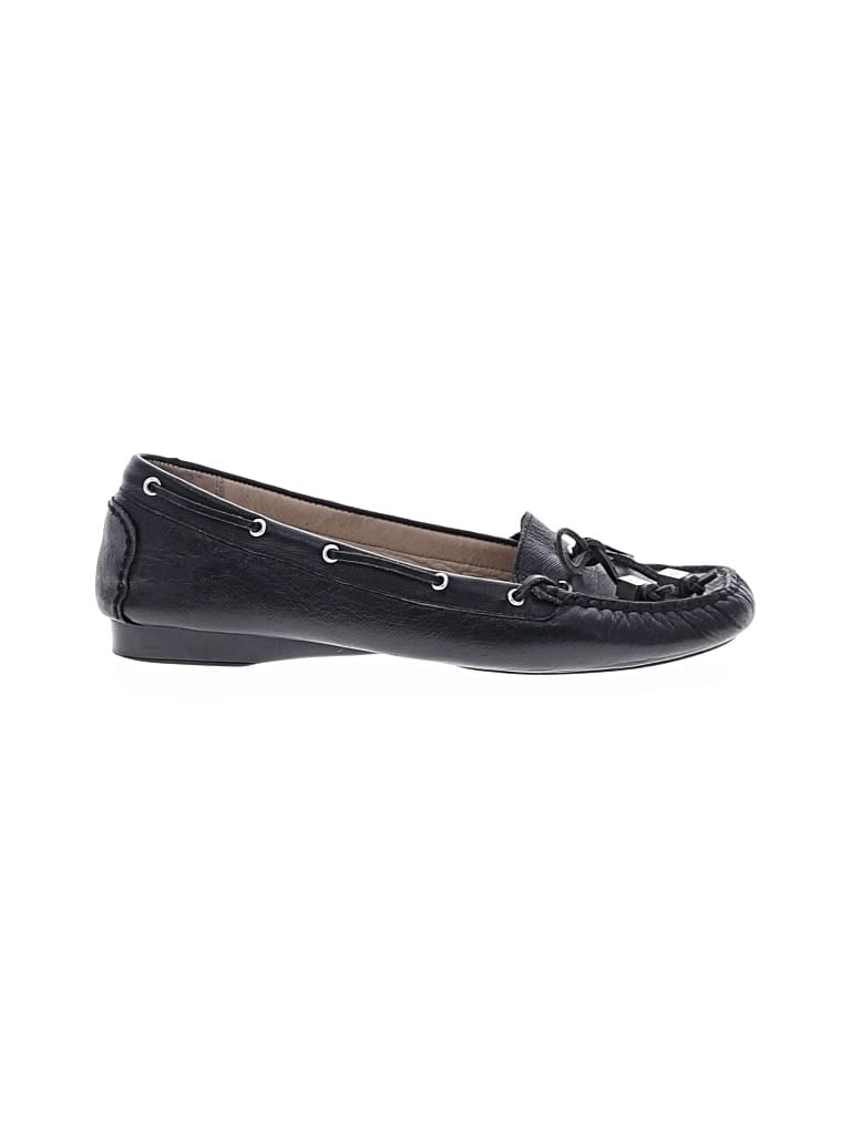 Pre-owned Michael Michael Kors Flats In Black