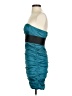 BCBGMAXAZRIA Teal Cocktail Dress Size 0 - photo 5