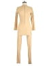 Assorted Brands 100% Polyester Tan Jumpsuit Size L - photo 1