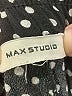 Max Studio Polka Dots Black Casual Pants Size 6 (estimated) - photo 7