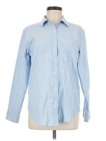 Unbranded Long Sleeve Button-Down Shirt (view 1)