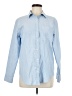Unbranded Blue Long Sleeve Button-Down Shirt Size M - photo 1