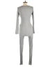 Unbranded 100% Polyester Gray Jumpsuit Size L (estimated) - photo 2