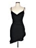 Windsor Solid Black Cocktail Dress Size L - photo 1
