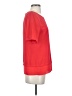 Bobeau 100% Polyester Red Short Sleeve Top Size XS - photo 4